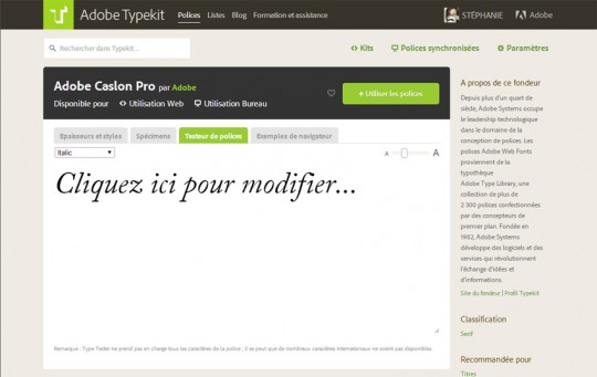 Adobe Caslon Pro 