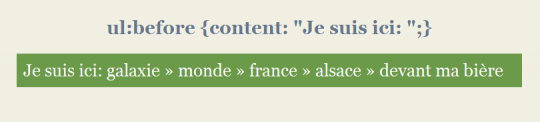 contenu généré