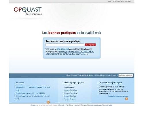 opquast 2010