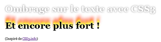 text shadow