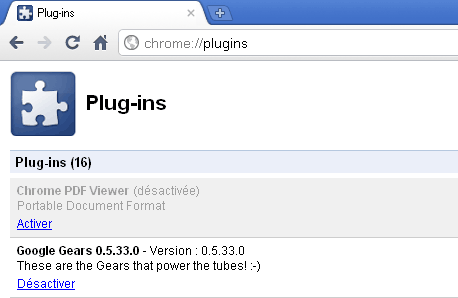 Chrome PDF plugin