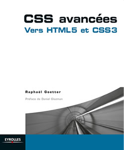 Couverture du livre CSS avancées