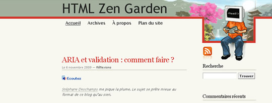 HTML Zengarden