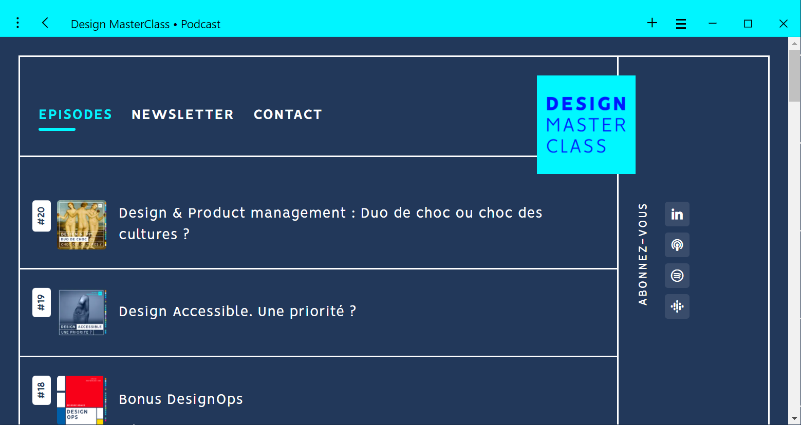 Design MasterClass