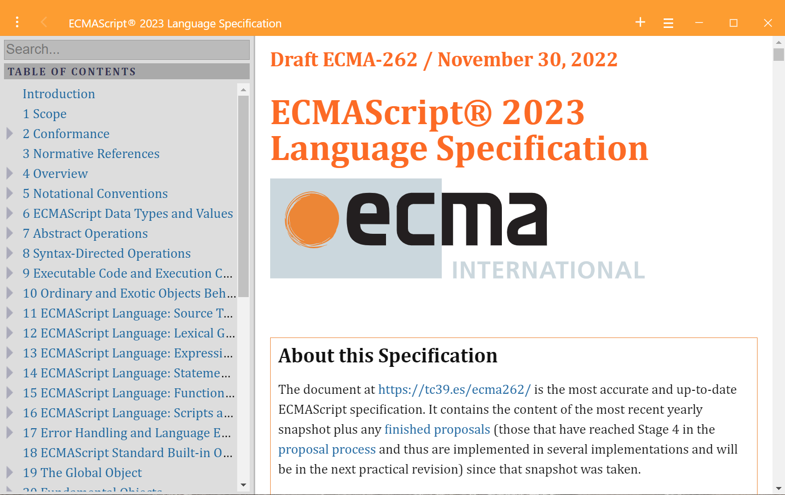 ECMA-262