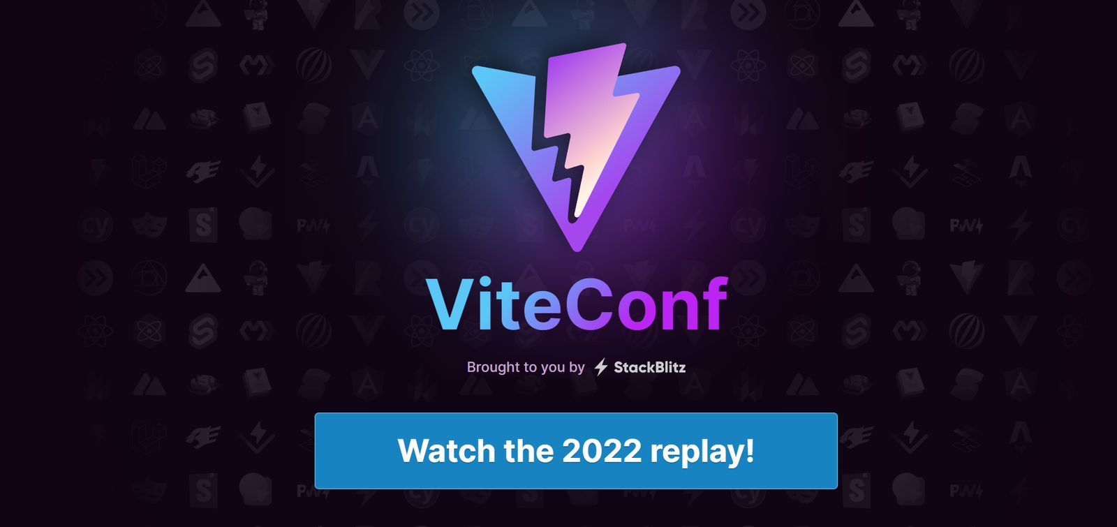 Capture d'écran de ViteConf