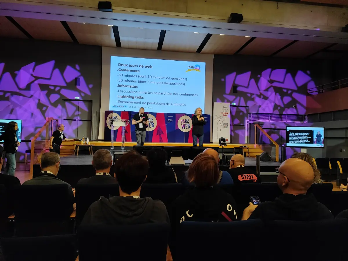 La conférence d'ouverture de Paris Web