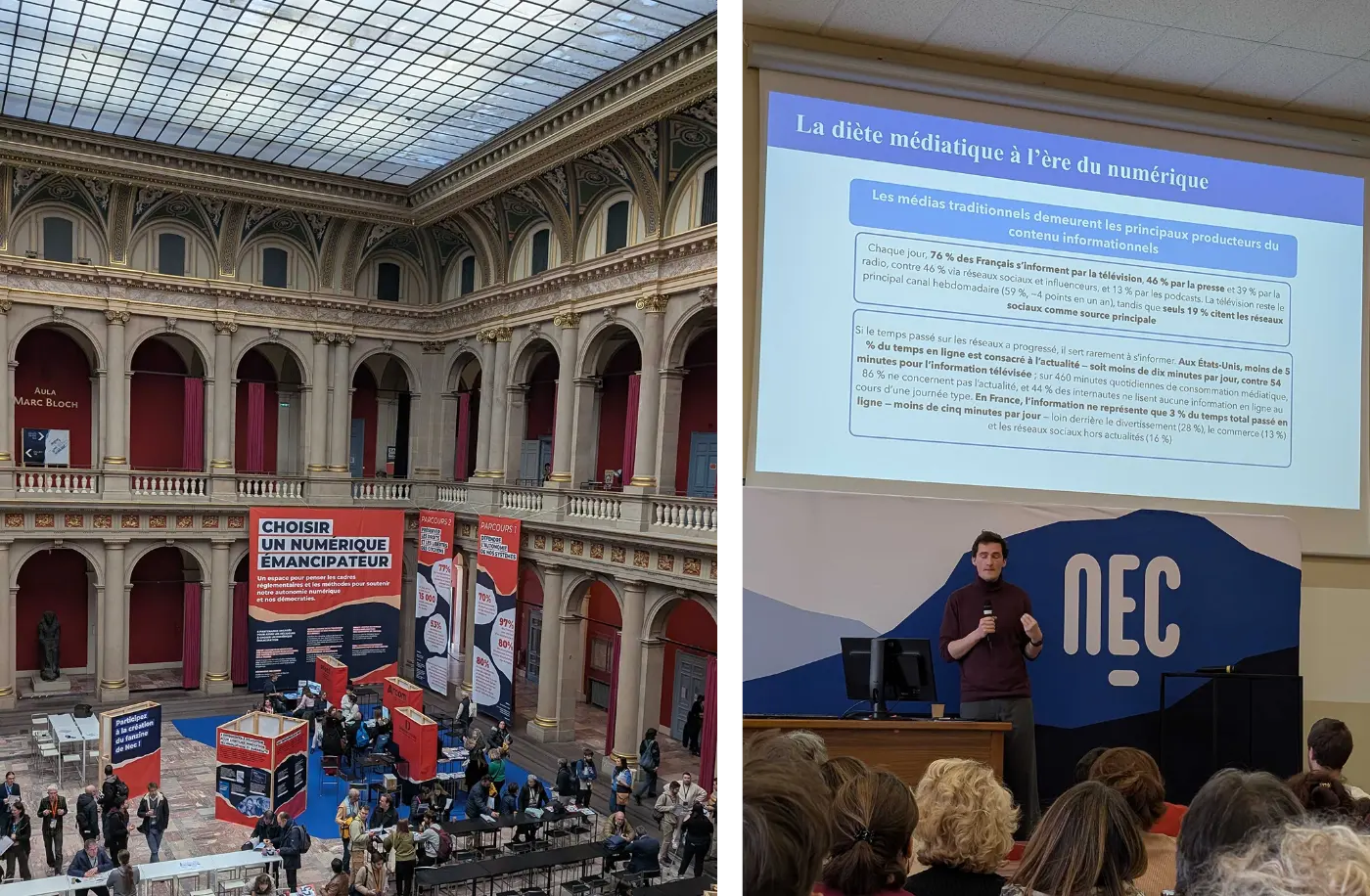 Photo du Palais Universitaire à Strasbourg