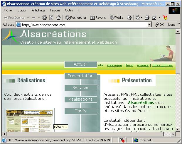 Alsacreations premières versions