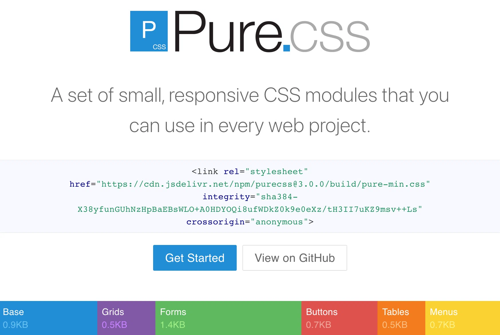 PureCSS