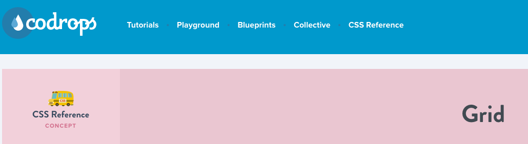 Grid CSS reference