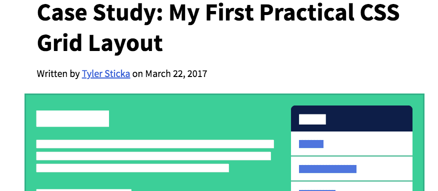 case study grid layout