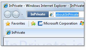 IE8 InPrivate Browsing