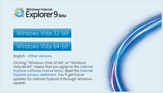 Internet Explorer 9 Download