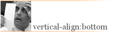 Vertical-align bottom